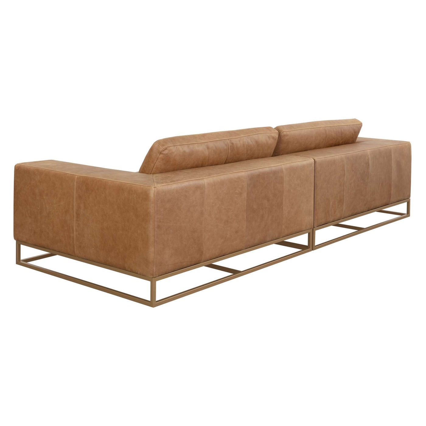 IRA SOFA - CAMEL LEATHER