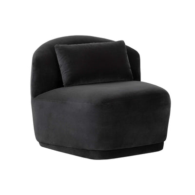 Soraya Swivel Armless Chair