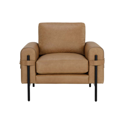 CAMUS ARMCHAIR - LUDLOW SESAME LEATHER