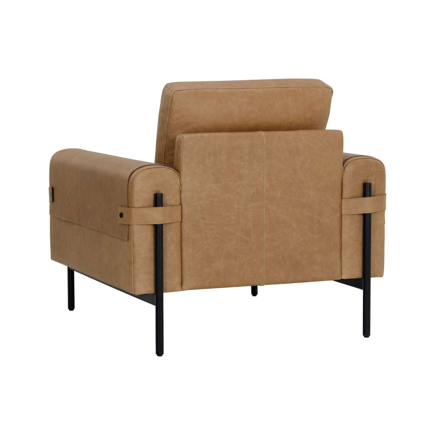 CAMUS ARMCHAIR - LUDLOW SESAME LEATHER