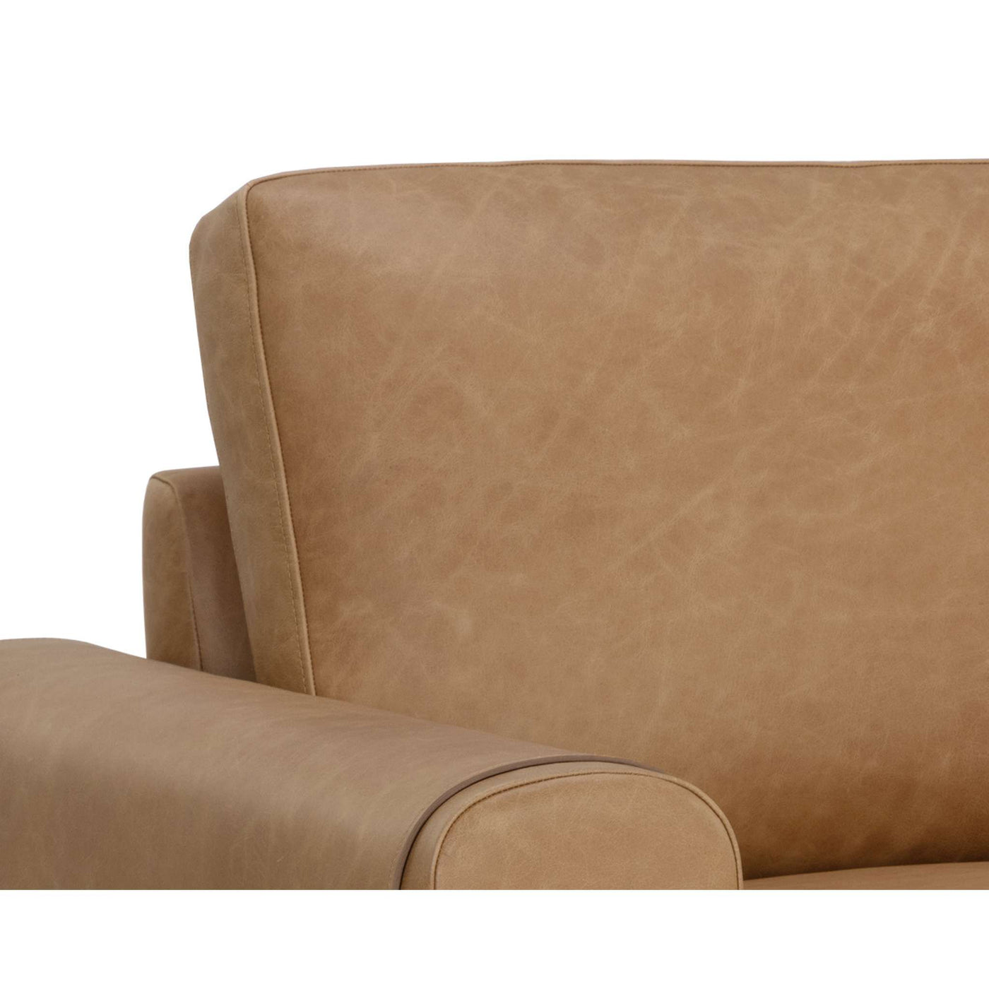 Camus Armchair - Ludlow Sesame Leather