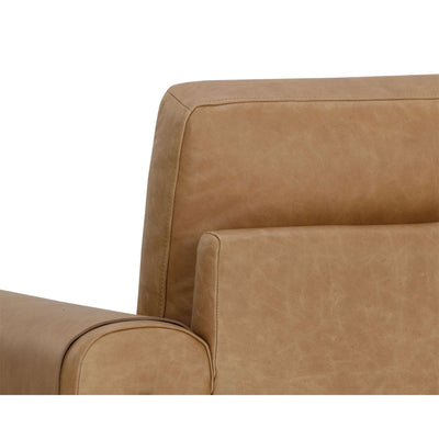 CAMUS ARMCHAIR - LUDLOW SESAME LEATHER