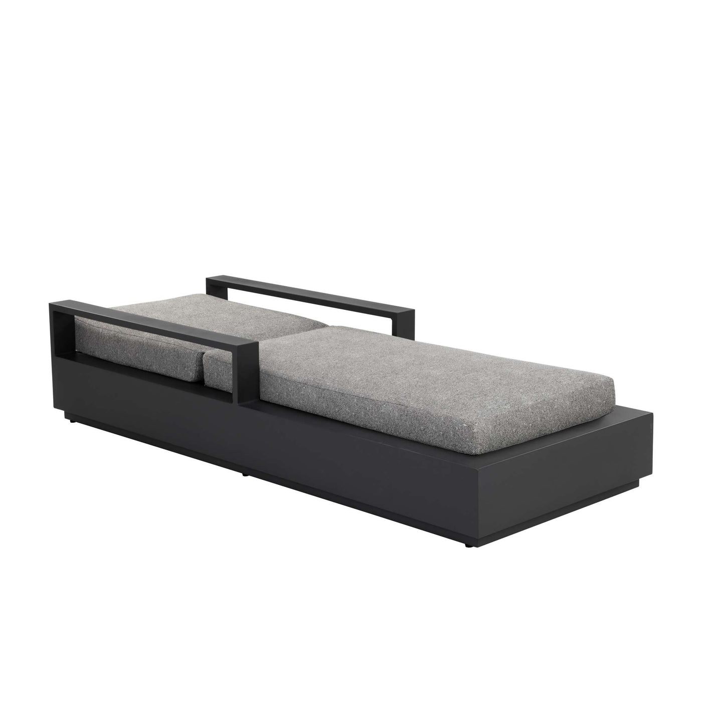 TAVIRA LOUNGER - CHARCOAL - LANIKAI SALT AND PEPPER