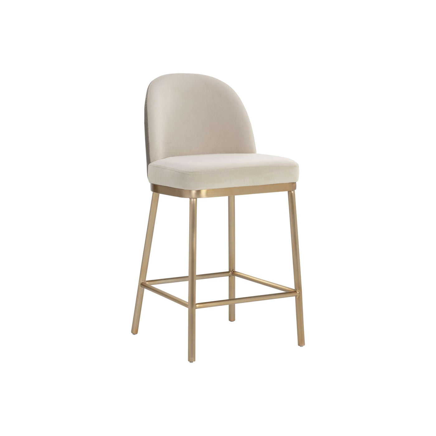 Lavania Counter Stool - Meg Taupe / Porcini Taupe