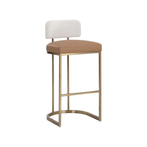 Larissa Barstool - Napa Cognac / Rhea Light Barley