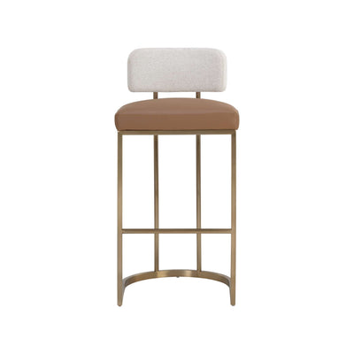 Larissa Barstool - Napa Cognac / Rhea Light Barley