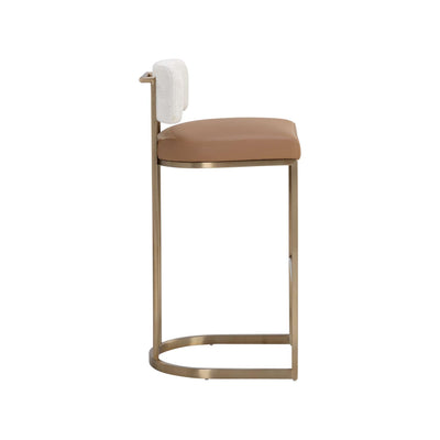 Larissa Barstool - Napa Cognac / Rhea Light Barley