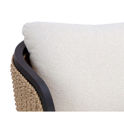 Bora Swivel Armchair - Louis Cream