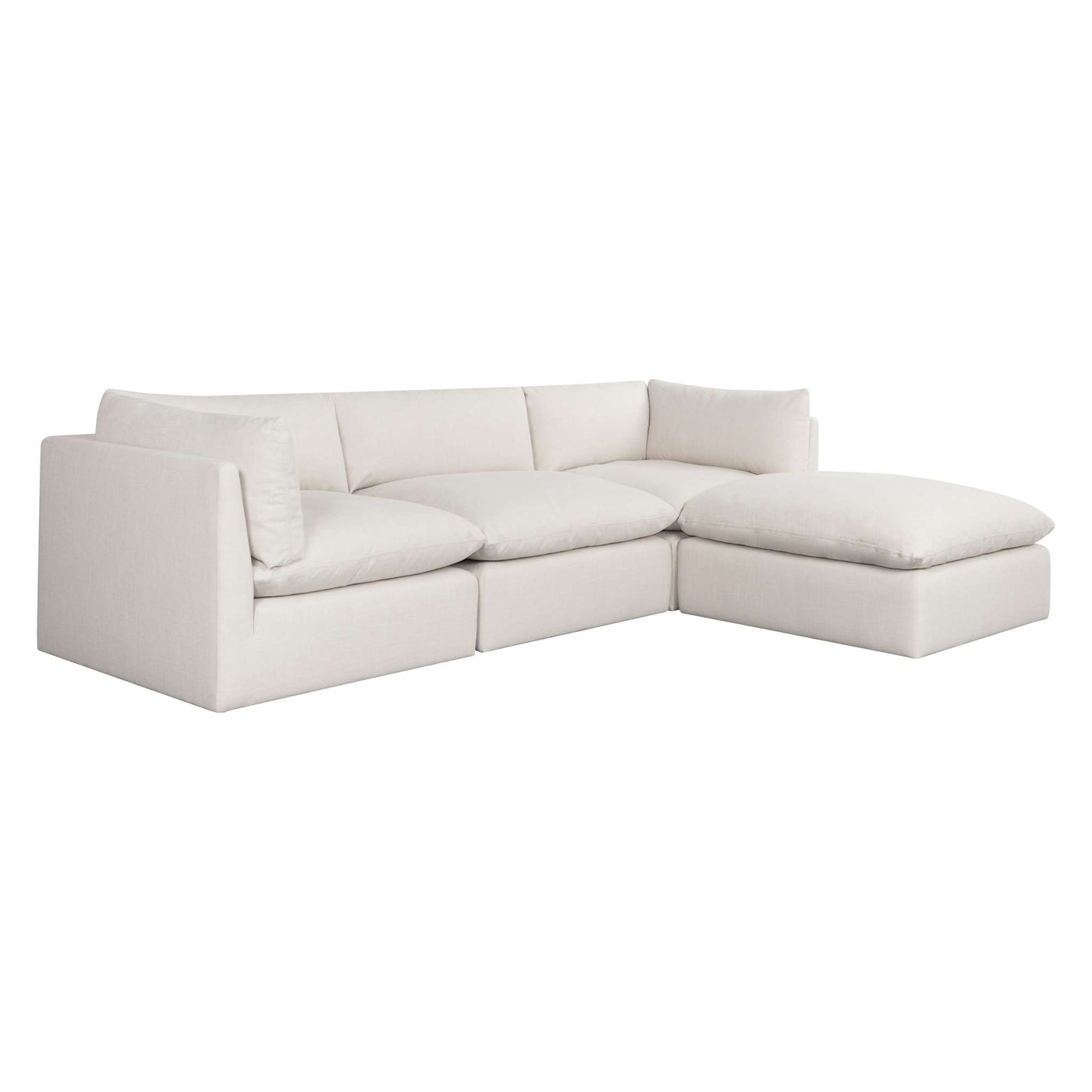 REVE MODULAR - OTTOMAN - EFFIE LINEN