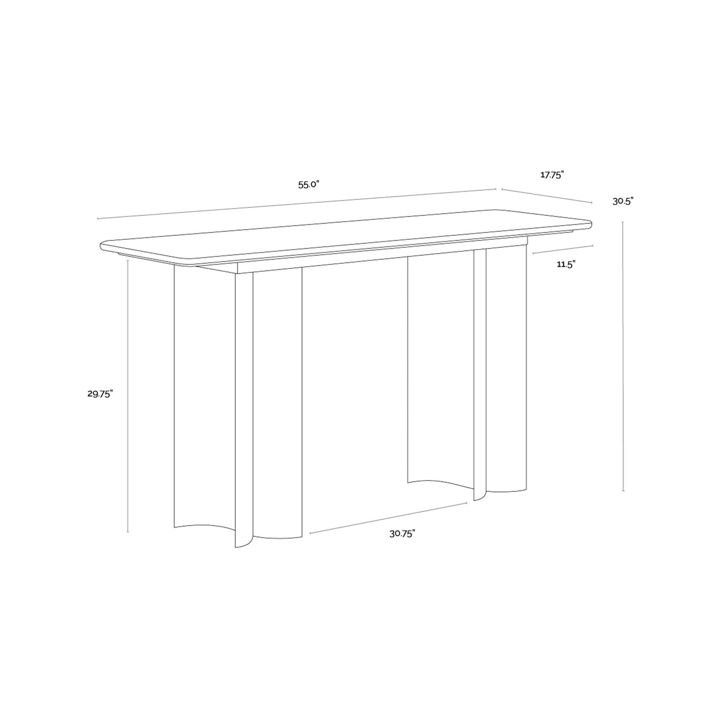 Astara Console Table