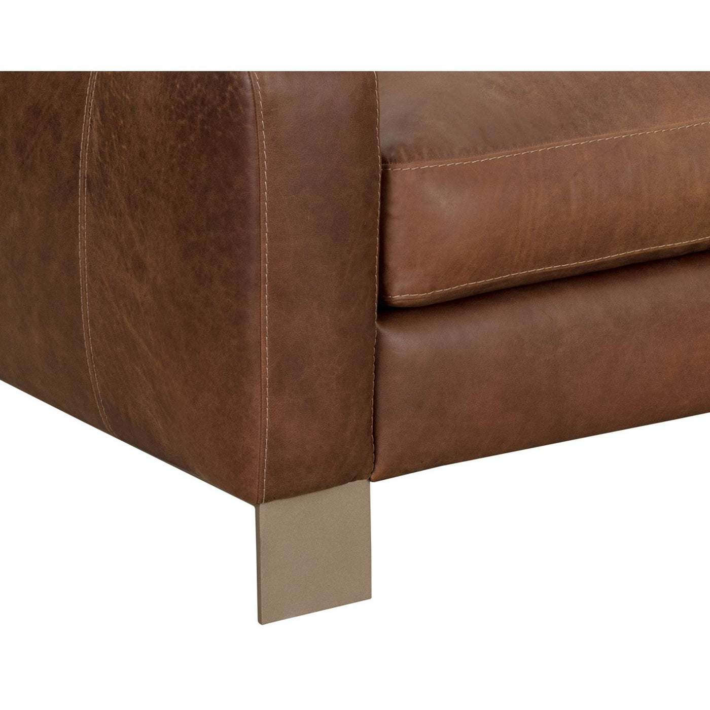 Rafael Sofa - Lucia Tobacco Leather