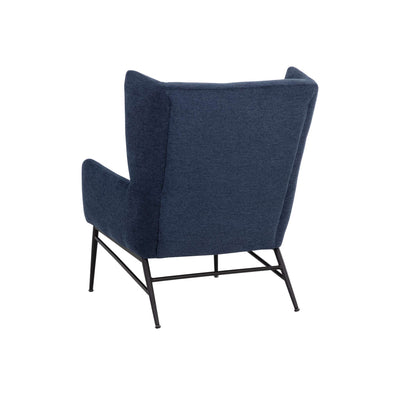 KASEN LOUNGE CHAIR - BELFAST NAVY