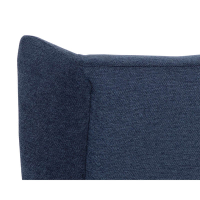 KASEN LOUNGE CHAIR - BELFAST NAVY