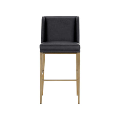 Joplin Barstool - Cantina Black / Vera White Pepper