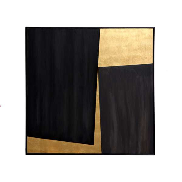 Monolith - 60" X 60" - Black Floater Frame