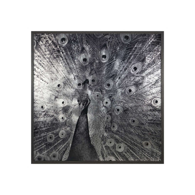 COURTSHIP - 48" X 48" - CHARCOAL FRAME