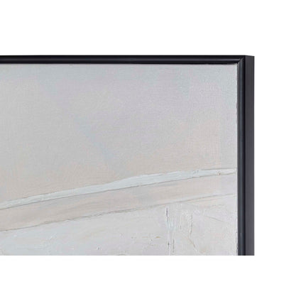 Breaking Barriers - 60" X 60" - Black Floater Frame