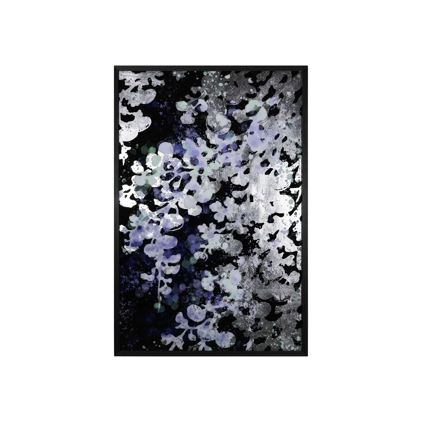 FLORAL FANTASY (SET OF 2) - 40" X 60" - CHARCOAL FRAME