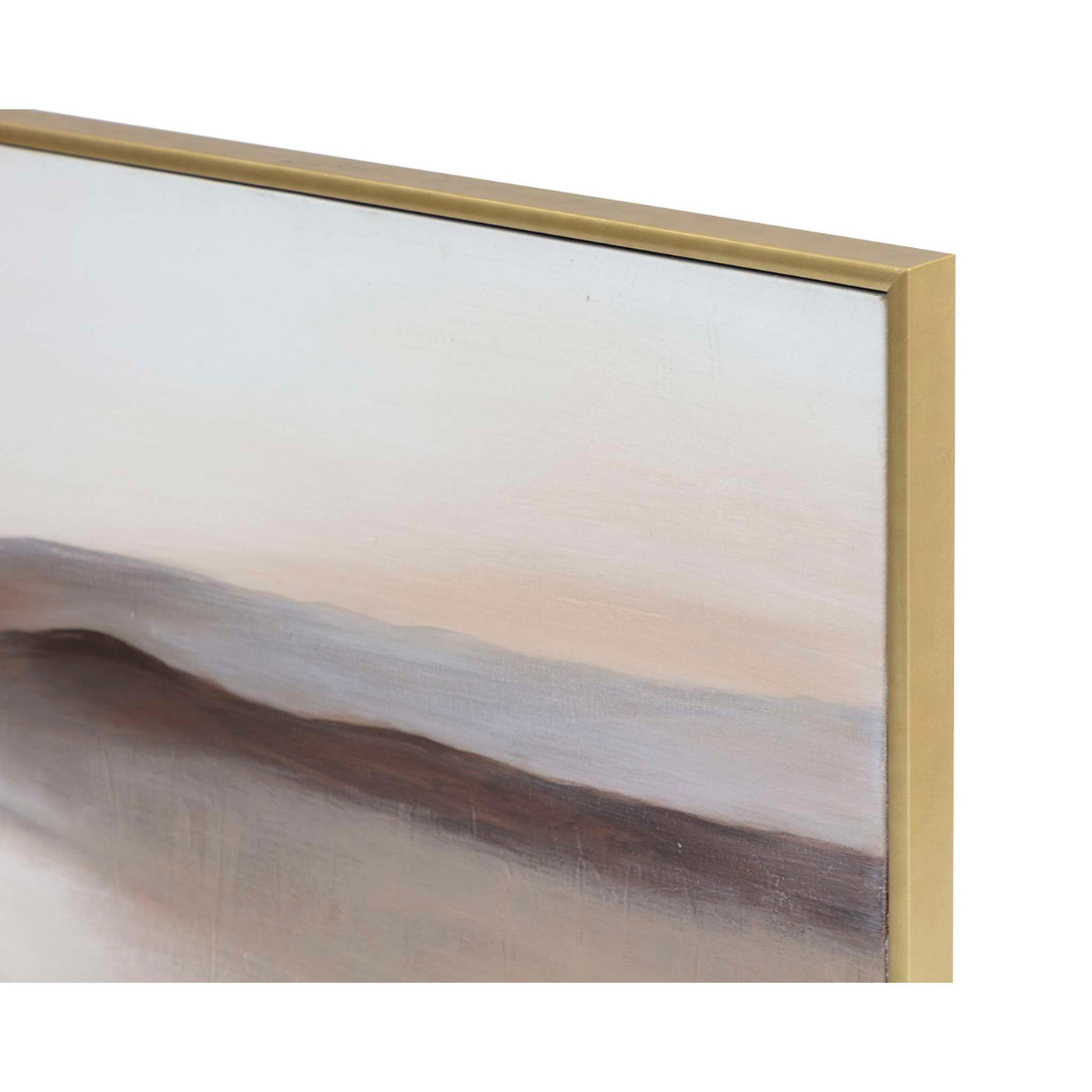 Desert Sands - 72" X 30" - Gold Floater Frame