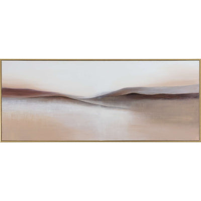 Desert Sands - 72" X 30" - Gold Floater Frame