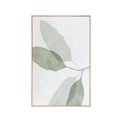 CALM REFLECTION (SET OF 2) - 40" X 50" - NATURAL FLOATER FRAME