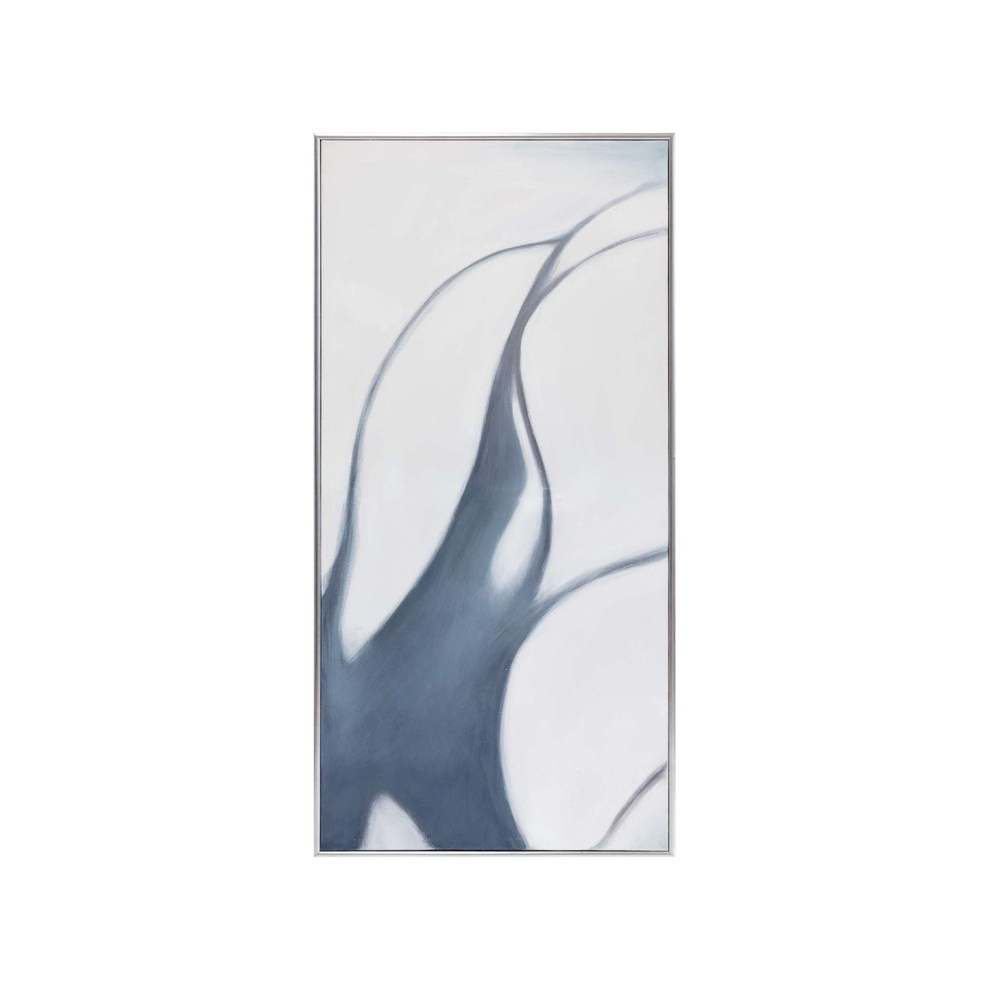 Meditation (Set Of 3) - 30" X 60" - Silver Floater Frame