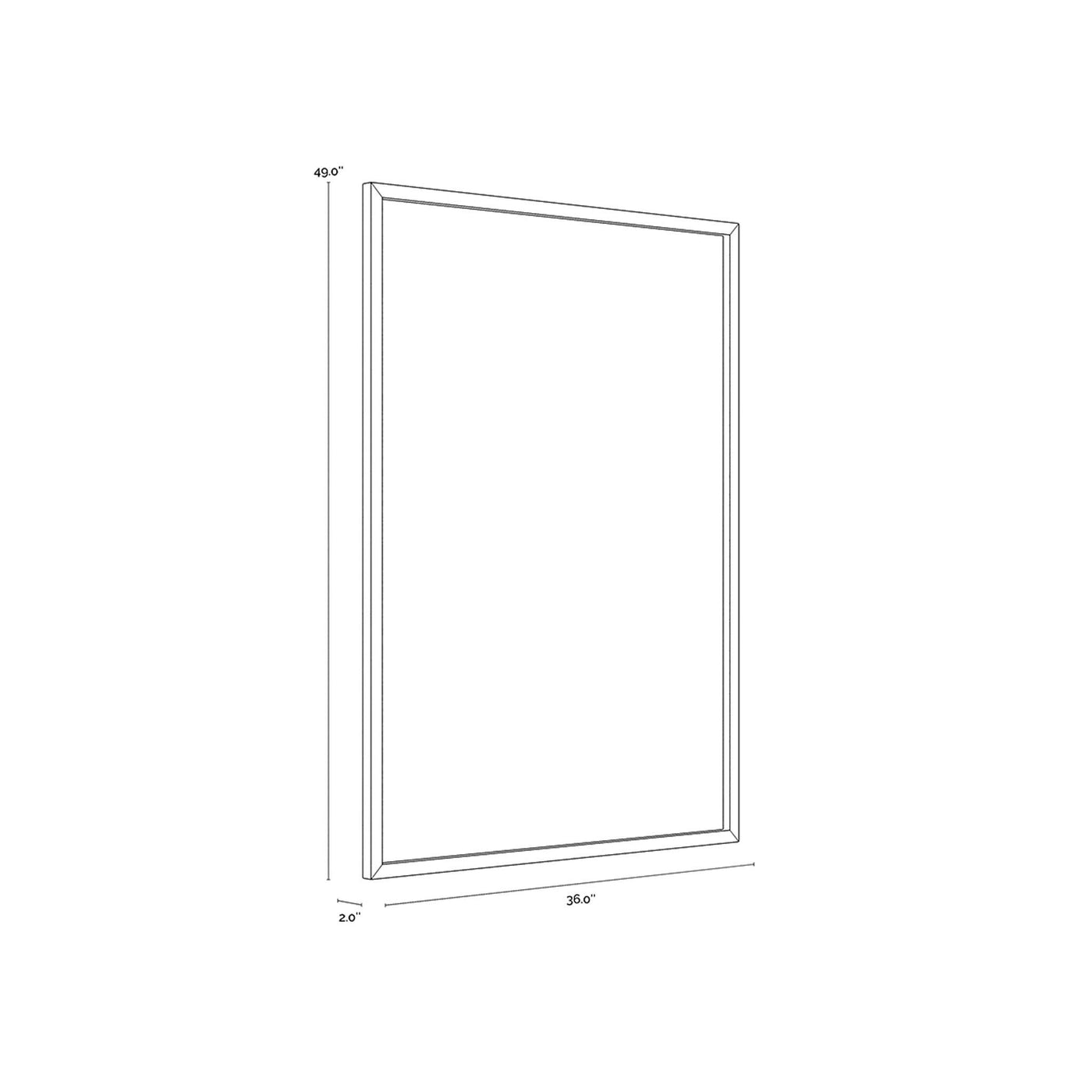 Door To Door (Set Of 2) - 36" X 49" - Natural Frame