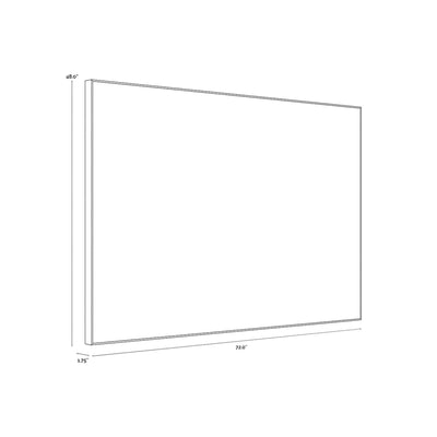 SMOOTH OPERATOR - 72" X 48" - LIGHT BROWN FLOATER FRAME