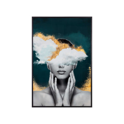 MIND OVER MATTER - 40" X 60" - BLACK FRAME