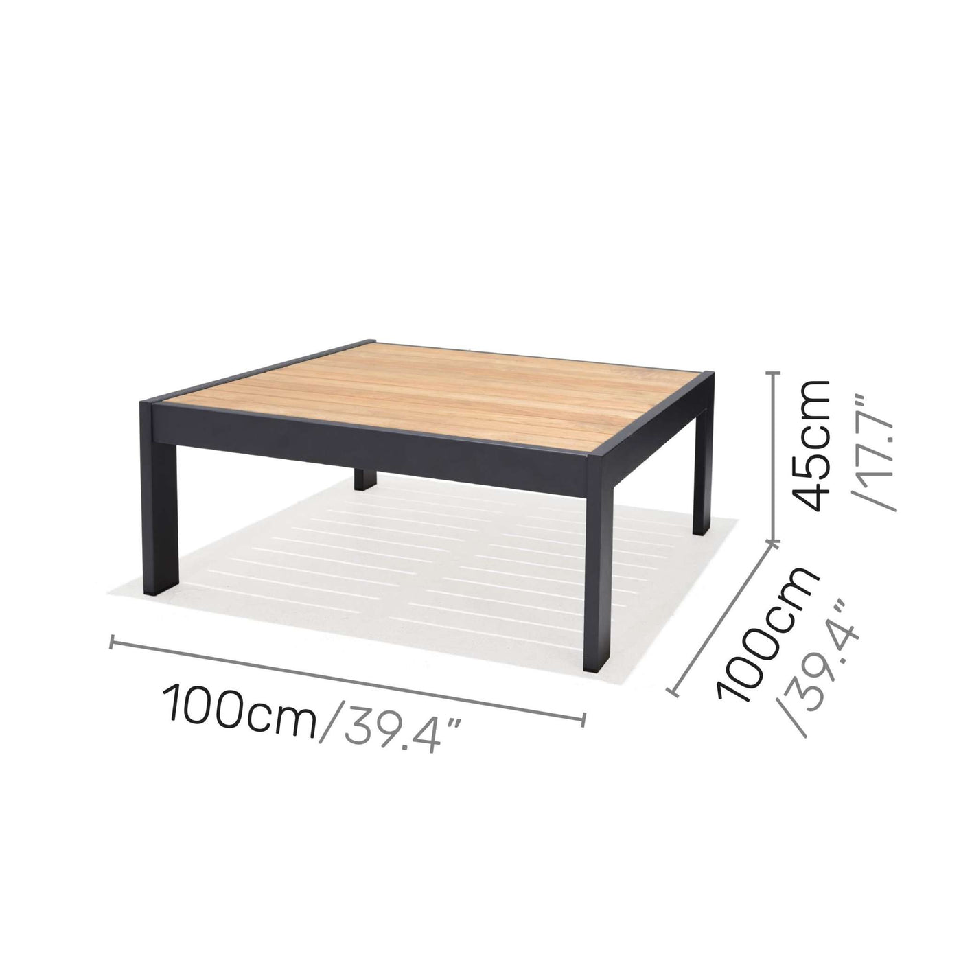 Amazonia Luxem Square Coffee Table