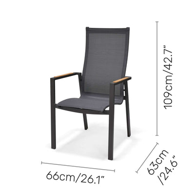 Amazonia Luxem 4 Piece Dining Chair