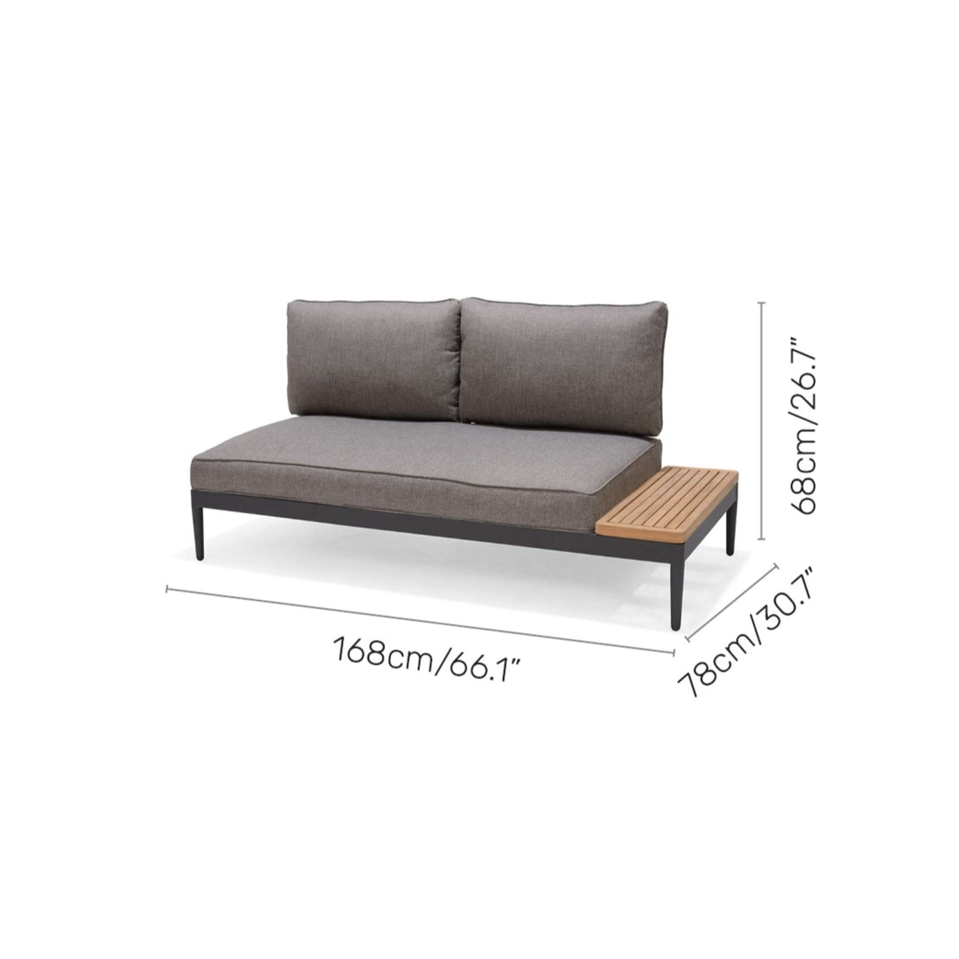 Amazonia Mate 4 Pieces Seating Bed Set