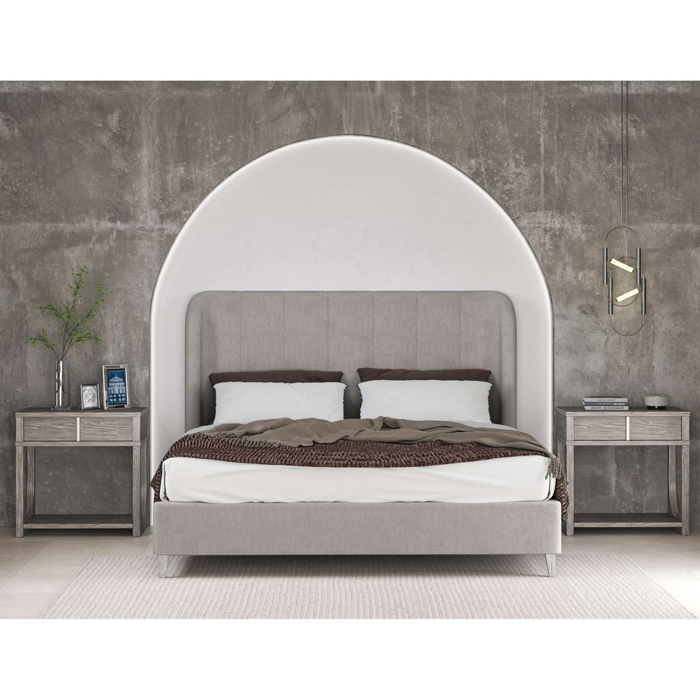 Vault Upholstered Shelter Bed