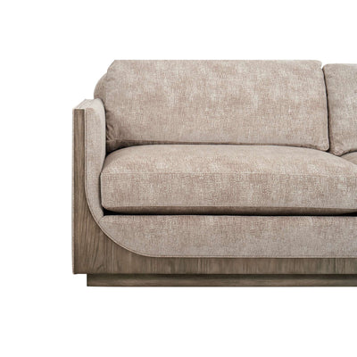 Bastion Sofa, H-Silver