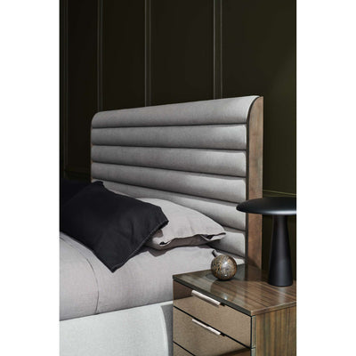 * La Moda Uph Panel Bed - King