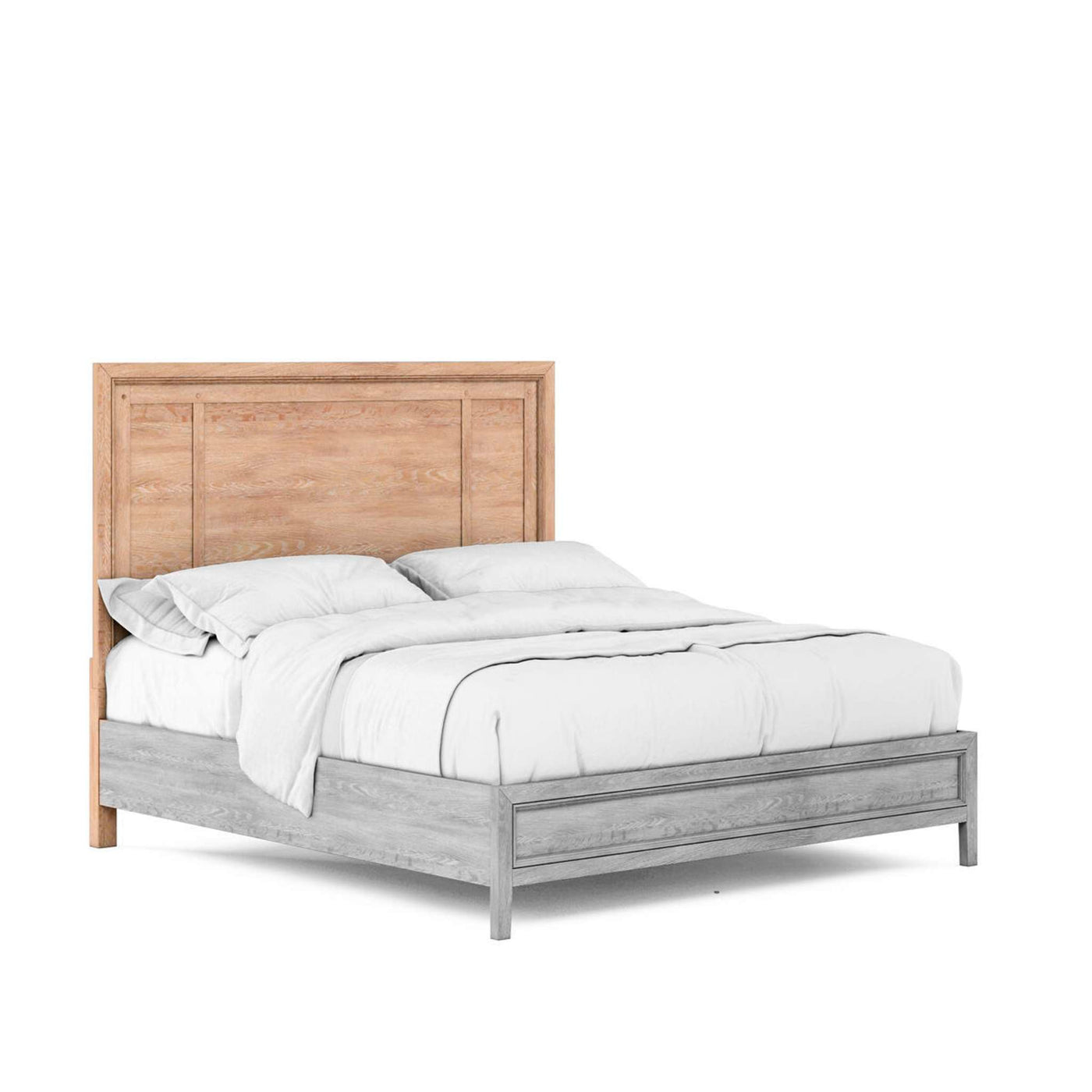 Post King Panel Bed Headboard