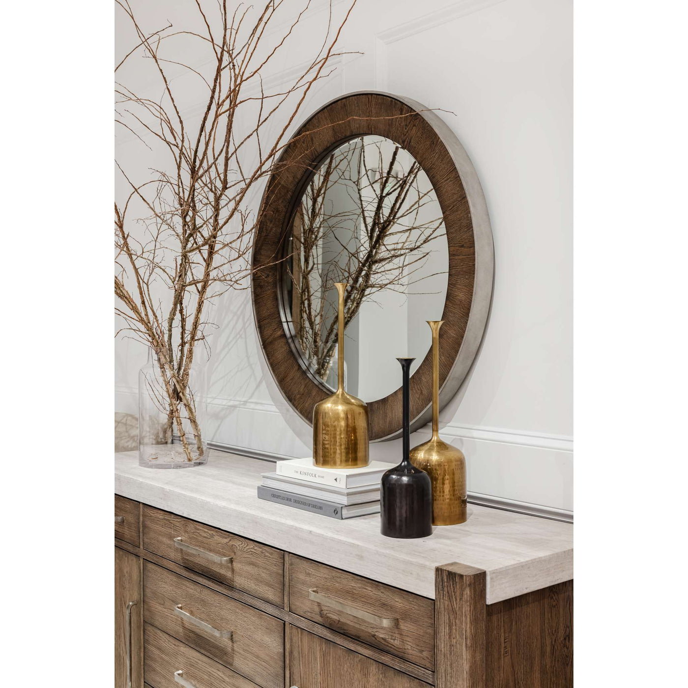 Stockyard Round Mirror