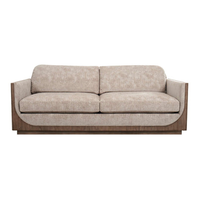 Bastion Sofa, H-Silver