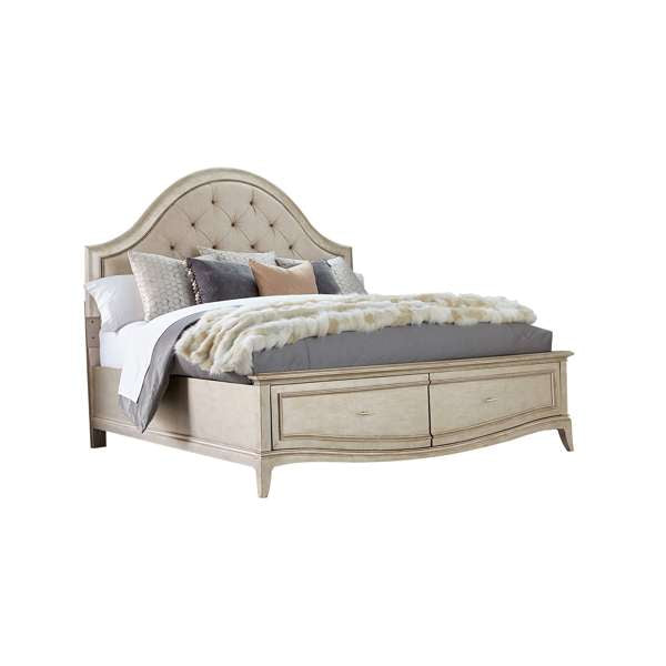 Starlite  Upholstered Panel Bed With Storage