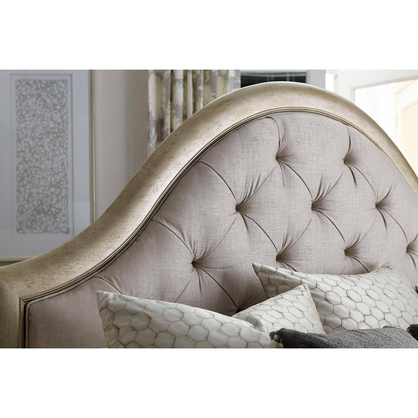 Starlite Upholstered Panel Bed