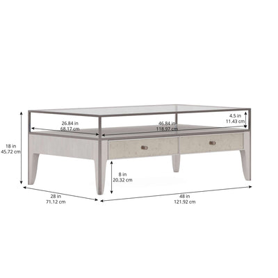 Mezzanine Rectangular Cocktail Table