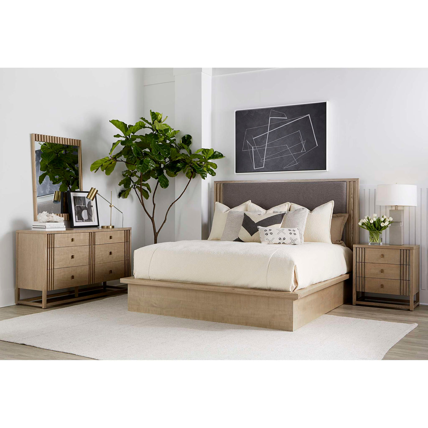 North Side Queen Panel Bed