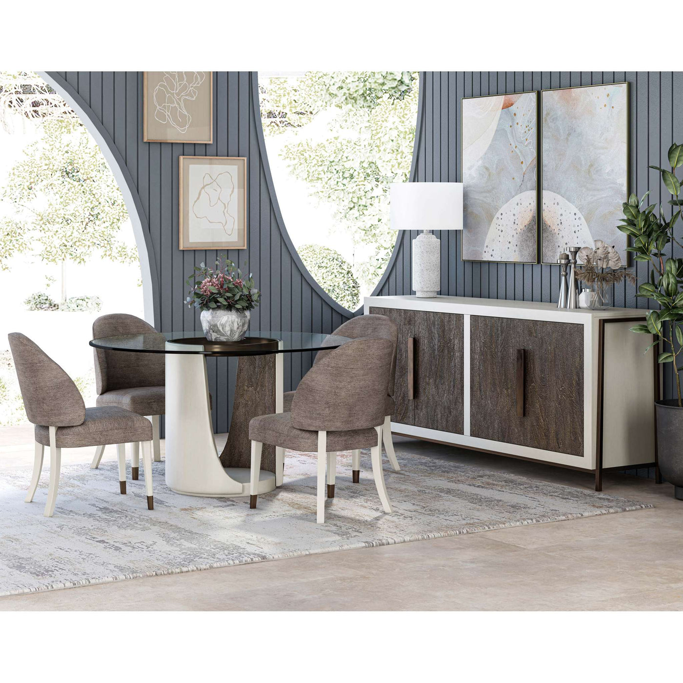 Blanc Credenza