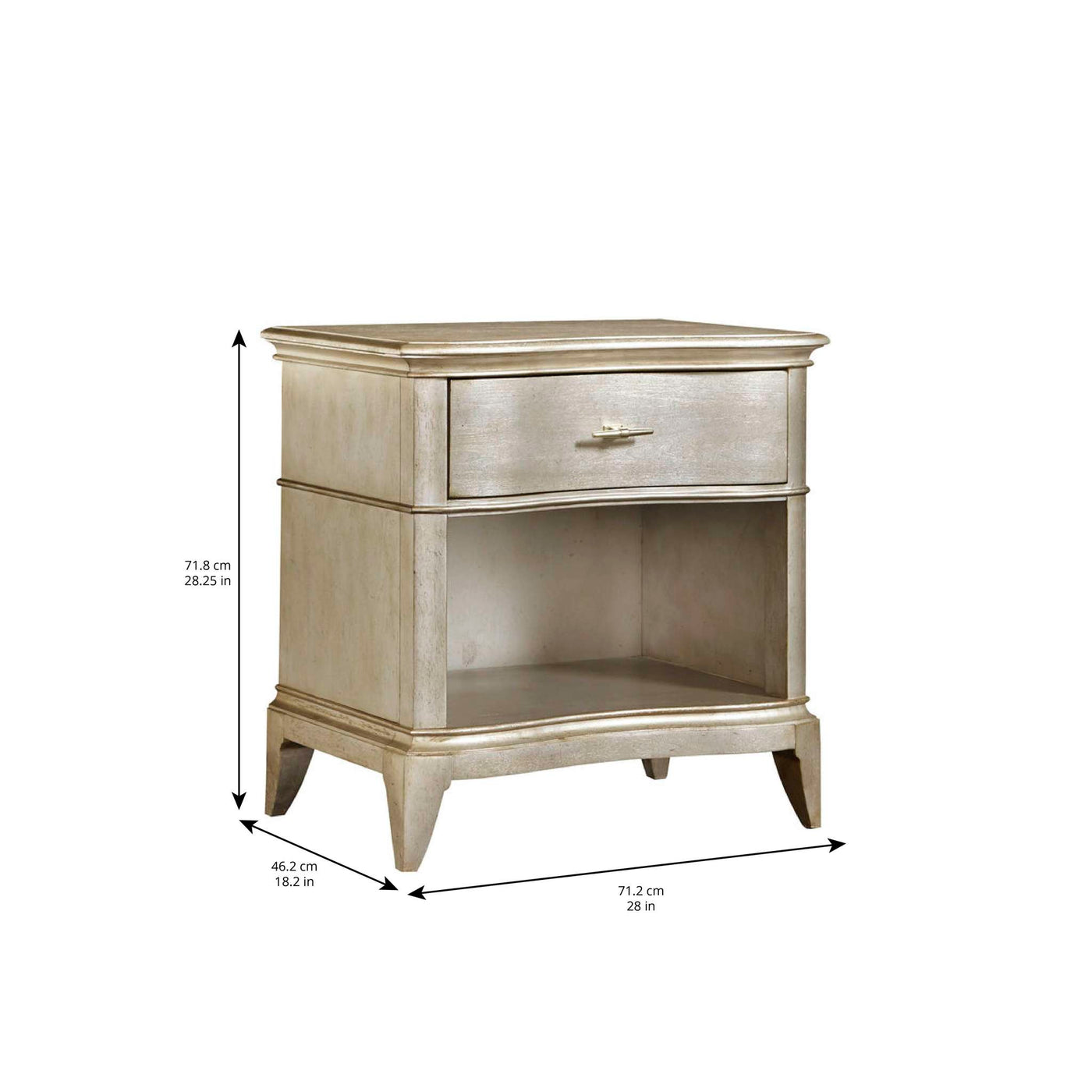 Starlite Open Nightstand