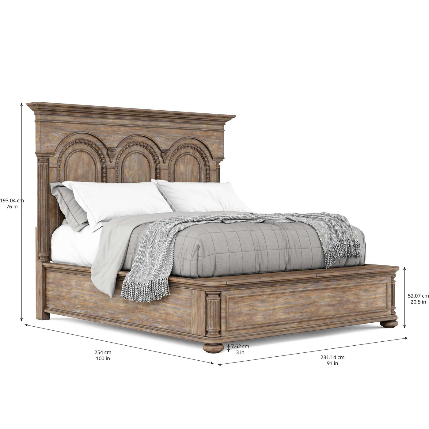 Architrave Panel Bed