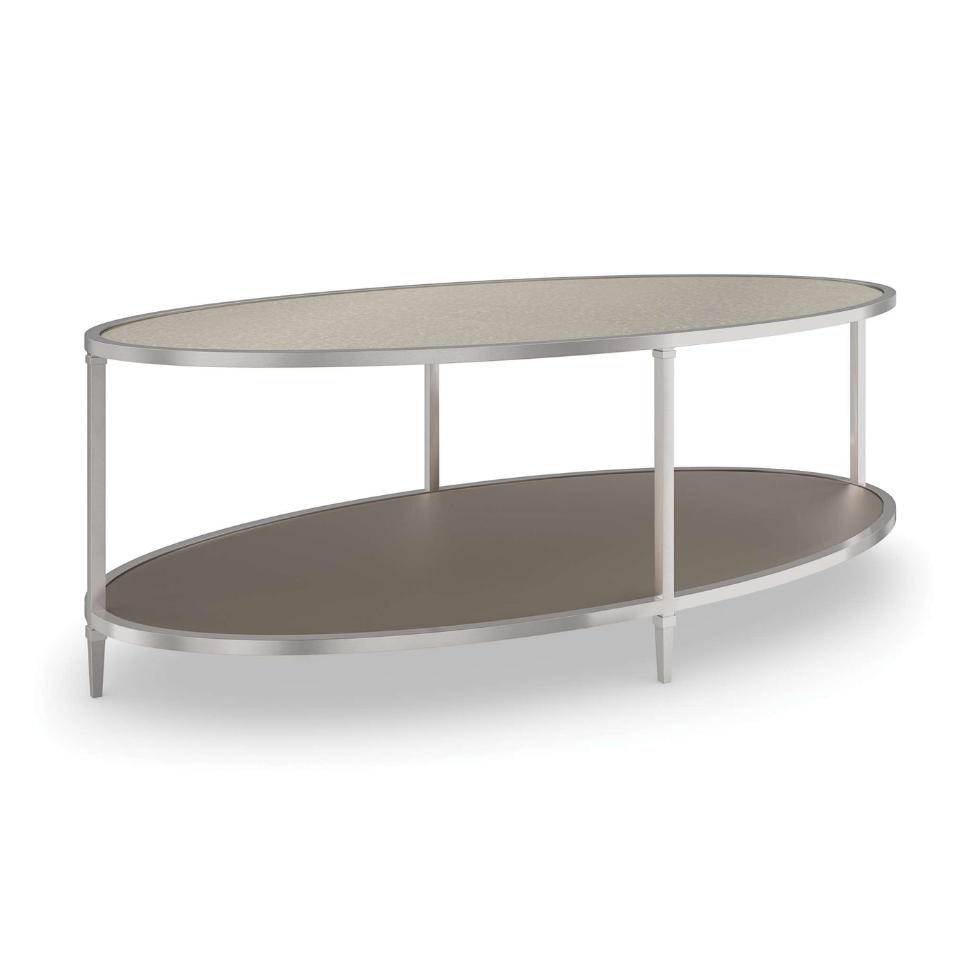 Shimmer Oval Cocktail Table