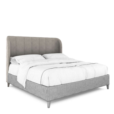 Vault Queen Upholstered Shelter Bed Headboard