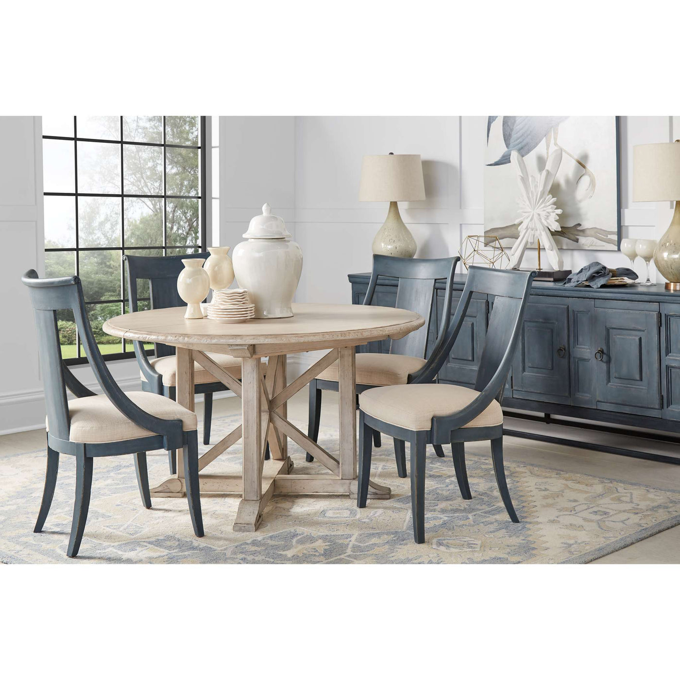 Alcove Side Chair, Slate (Set Of 2)