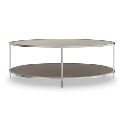 Shimmer Oval Cocktail Table