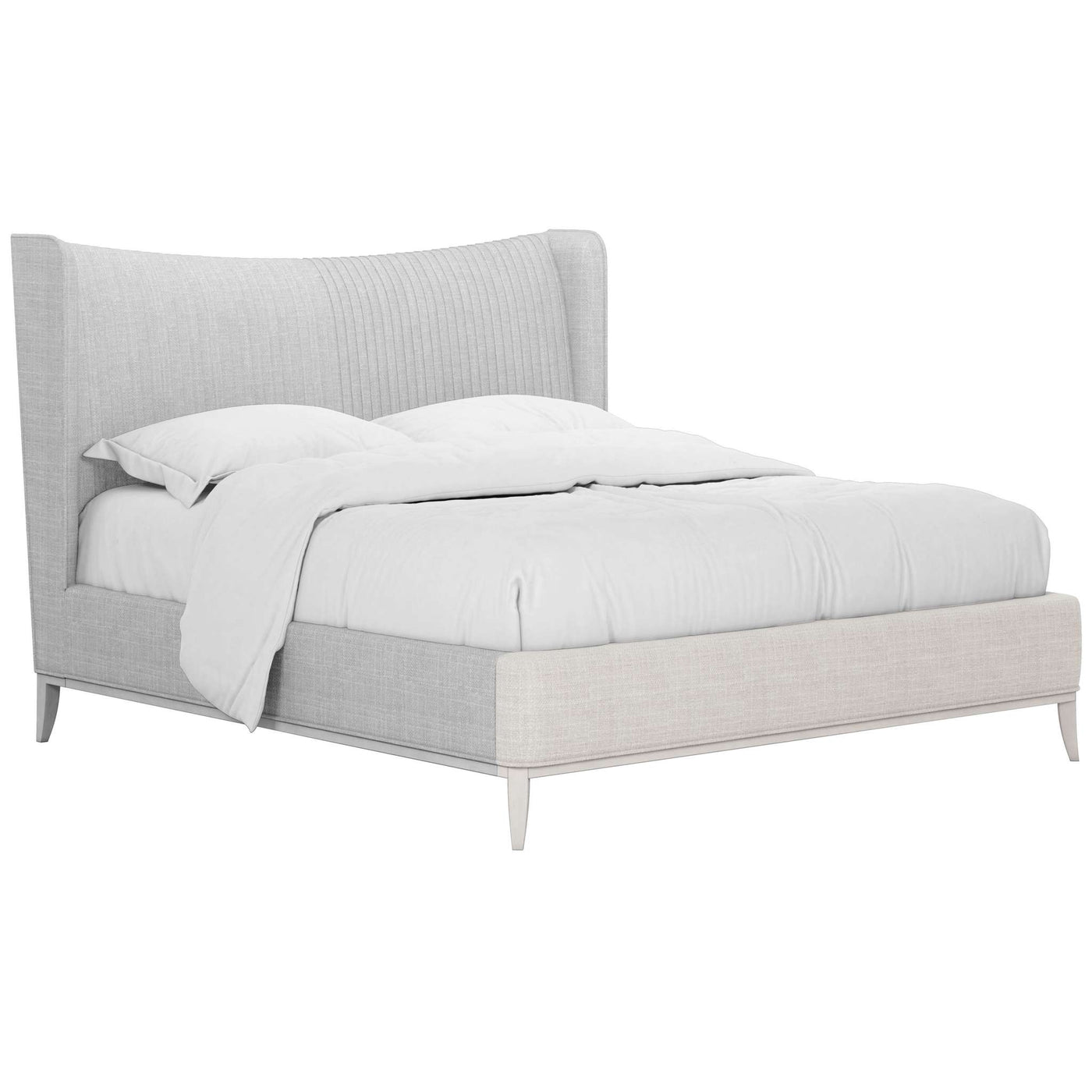 Mezzanine Queen Upholstered Shelter Bed Footboard